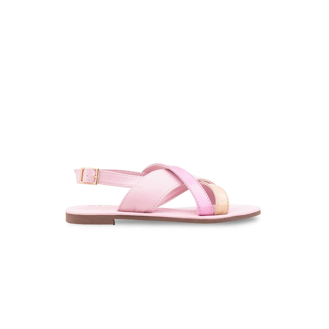 Girls Pink Casual Sandal KD5781