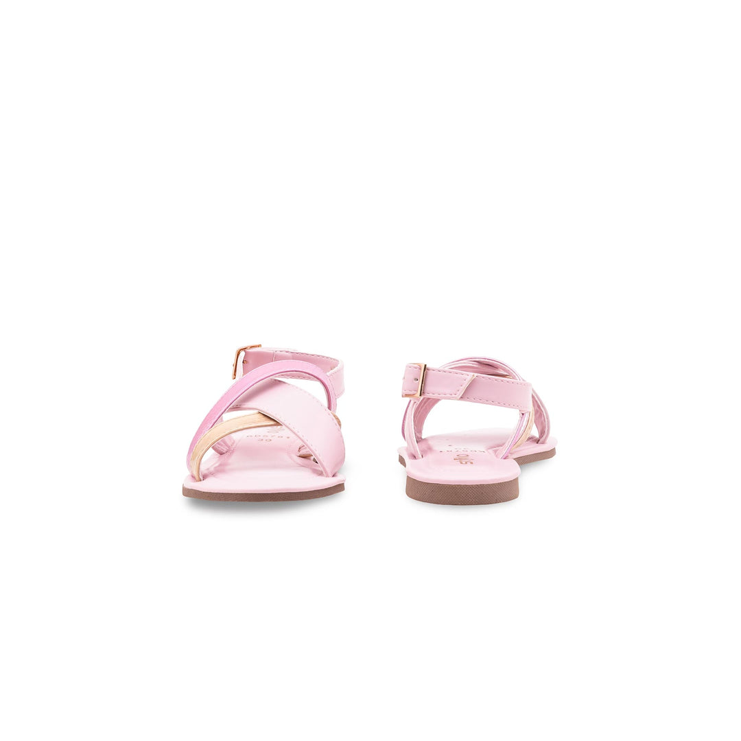 Girls Pink Casual Sandal KD5781