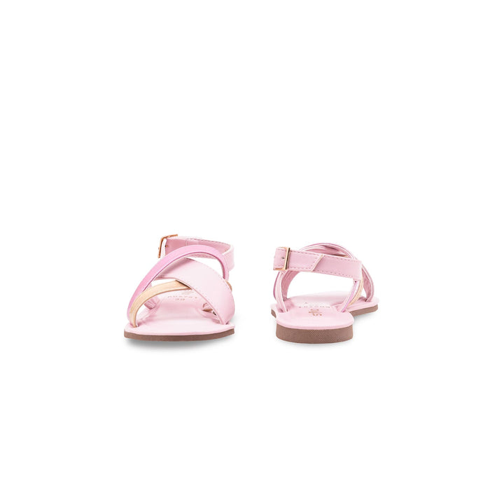 Girls Pink Casual Sandal KD5781