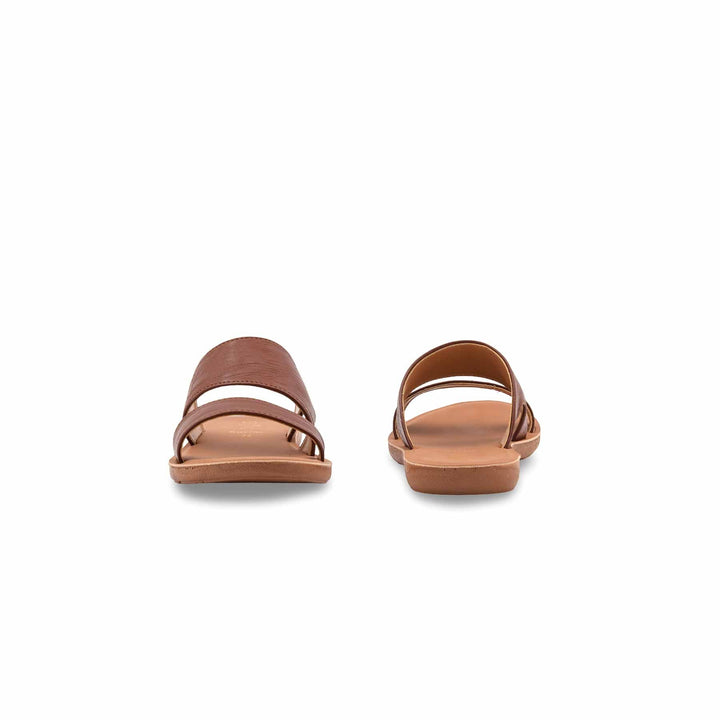 Girls Brown Casual Slipper KD5796