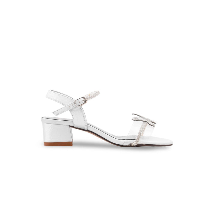 Girls Silver Fancy Sandal KD5800