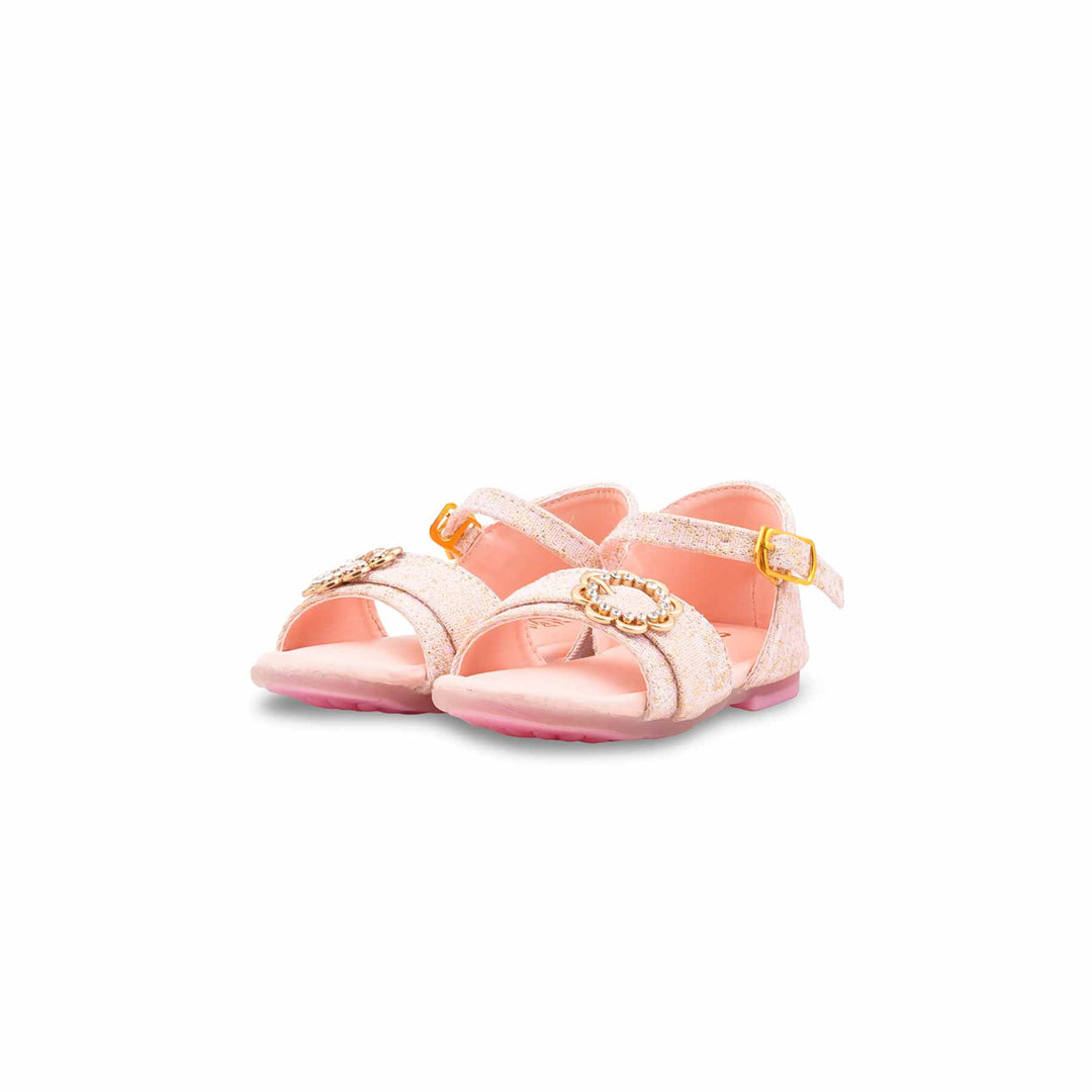 Girls Pink Formal Sandal KD5807