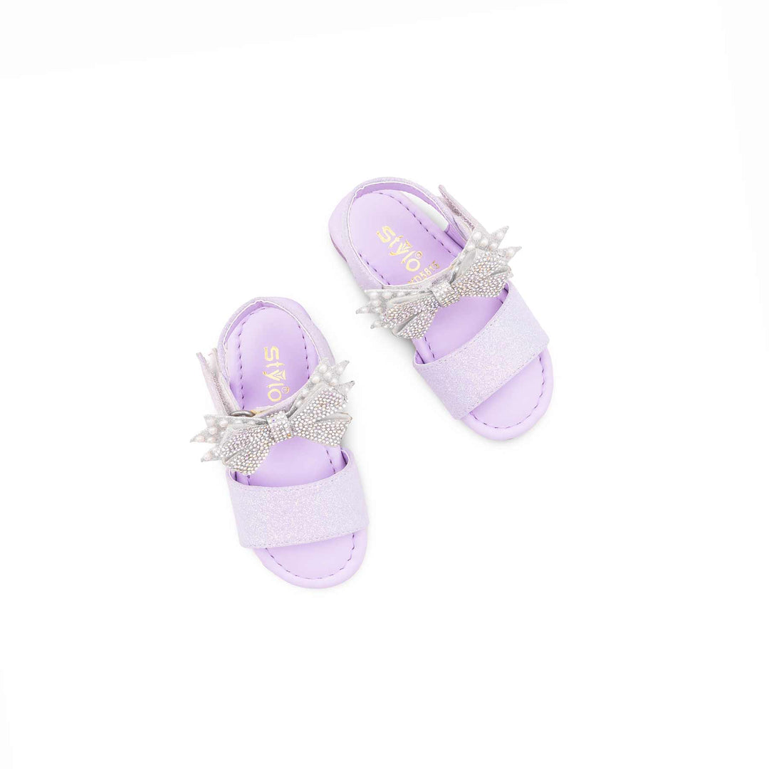 Girls Lilac Fancy Sandal KD5815