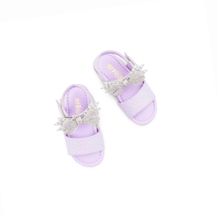 Girls Lilac Fancy Sandal KD5815