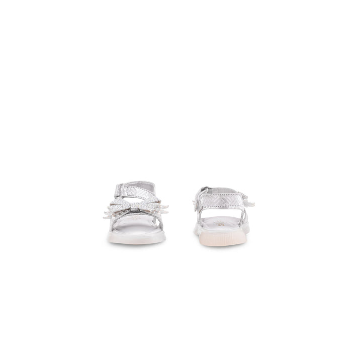 Girls Silver Fancy Sandal KD5817