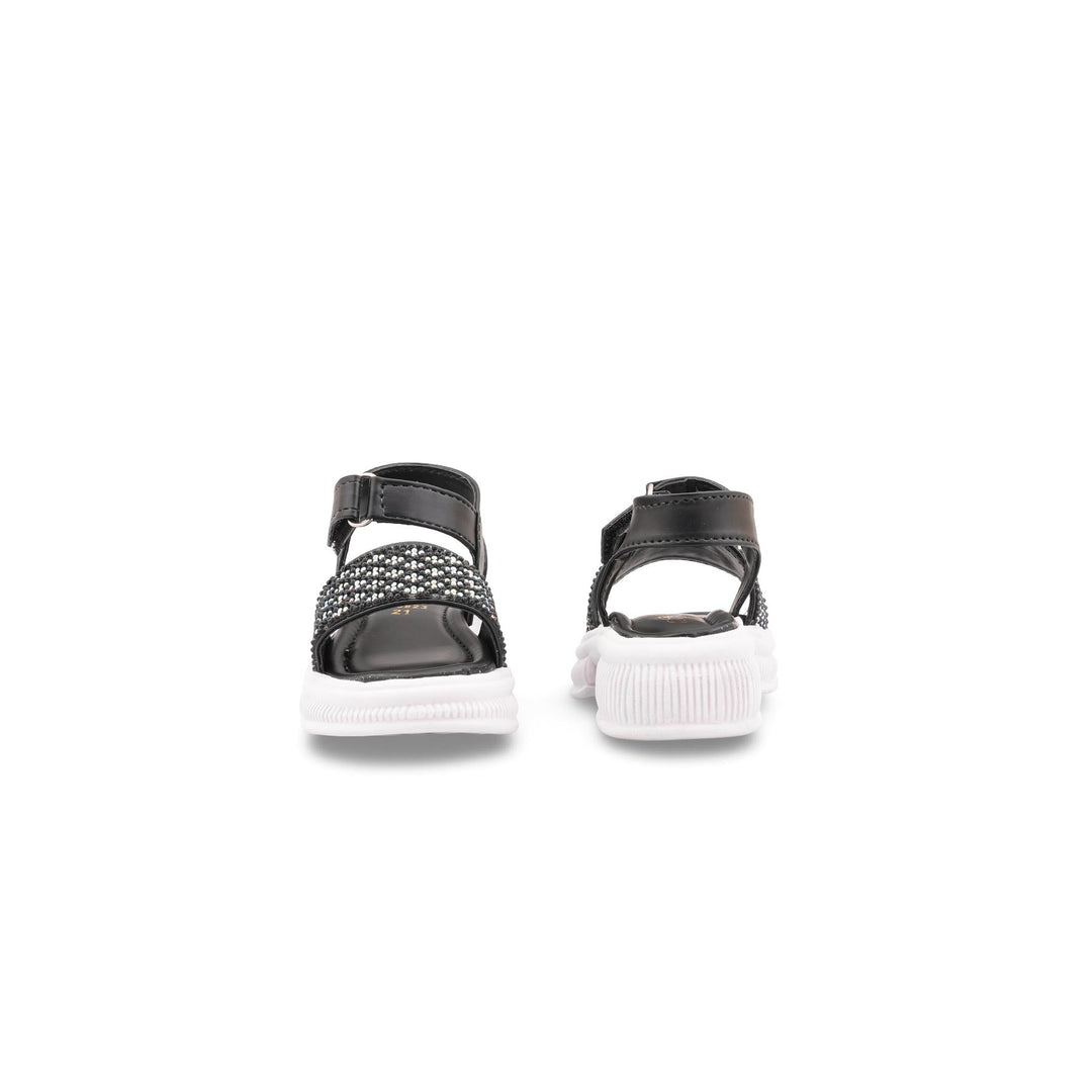 Girls Black Formal Sandal KD5823