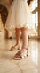 Girls Beige Fancy Sandal KD5830