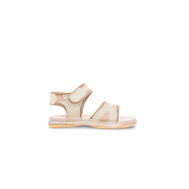 Girls Golden Casual Sandal KD5852