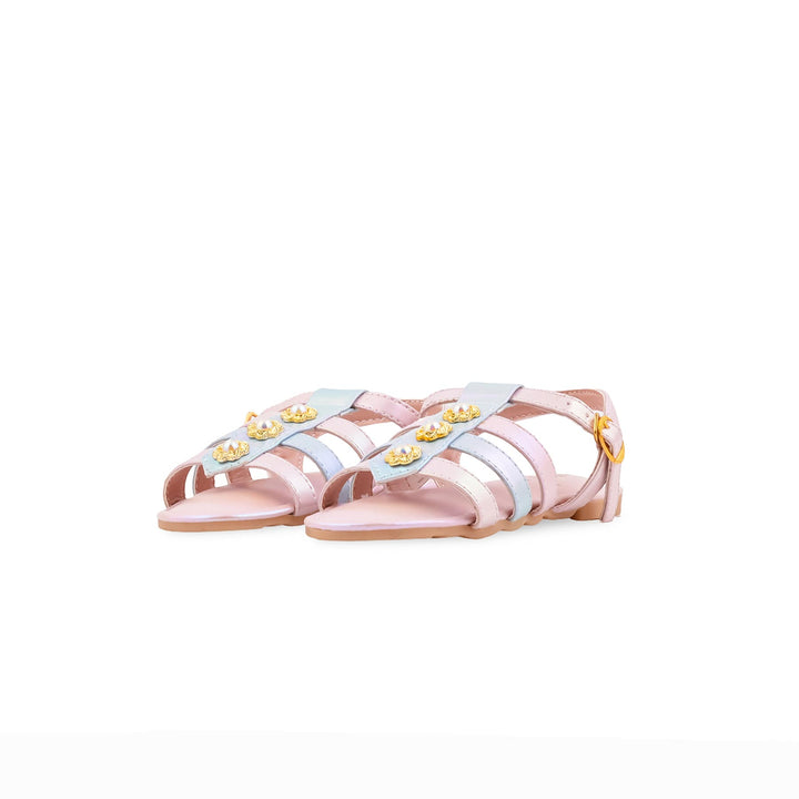 Girls Pink Formal Sandal KD5866