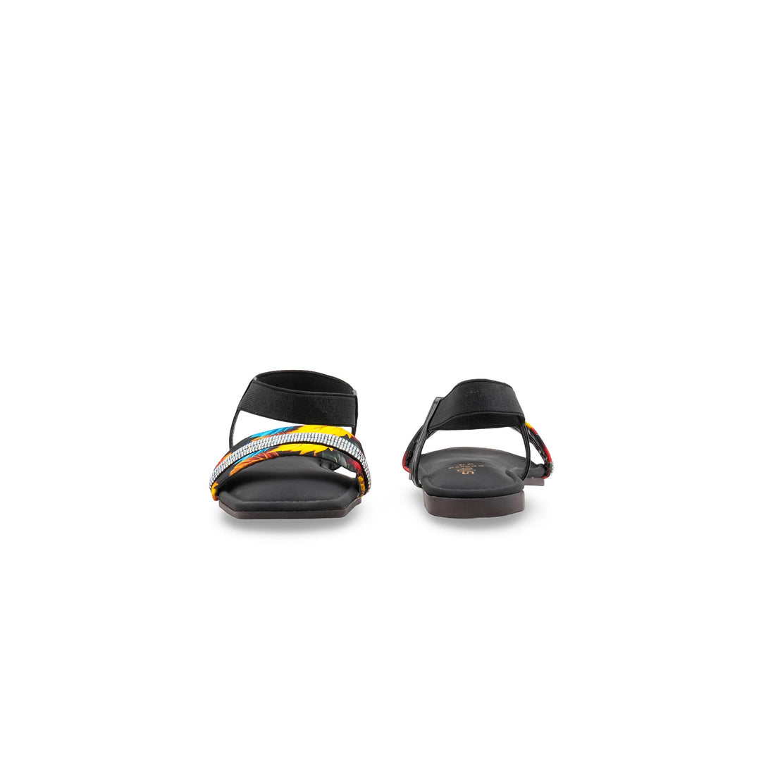 Girls Black Casual Sandal KD5869