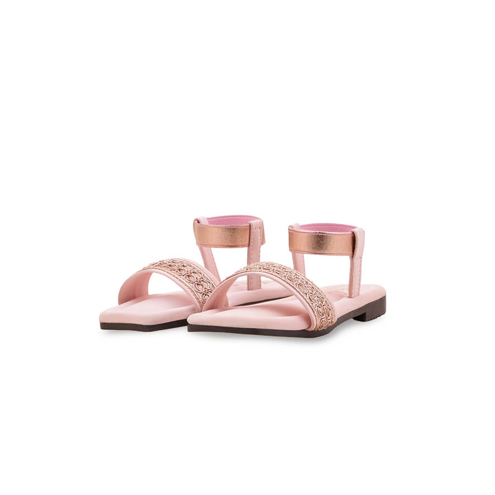 Girls Pink Casual Sandal KD5874