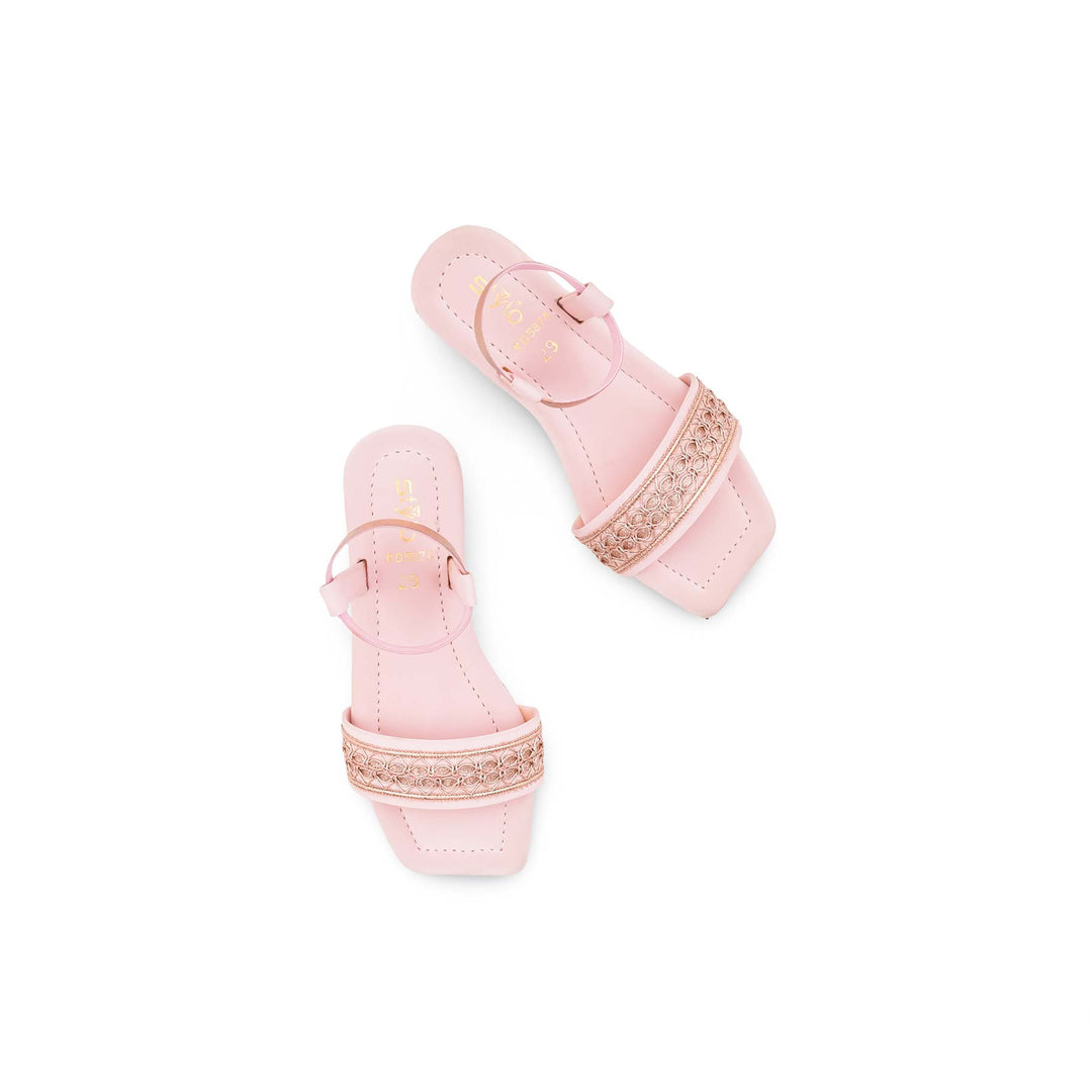Girls Pink Casual Sandal KD5874
