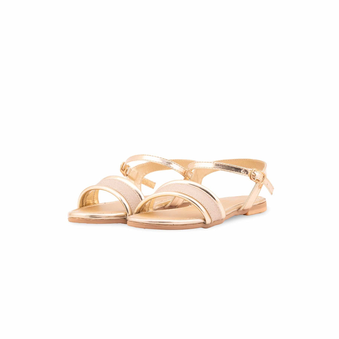 Girls Golden Fancy Sandal KD5879