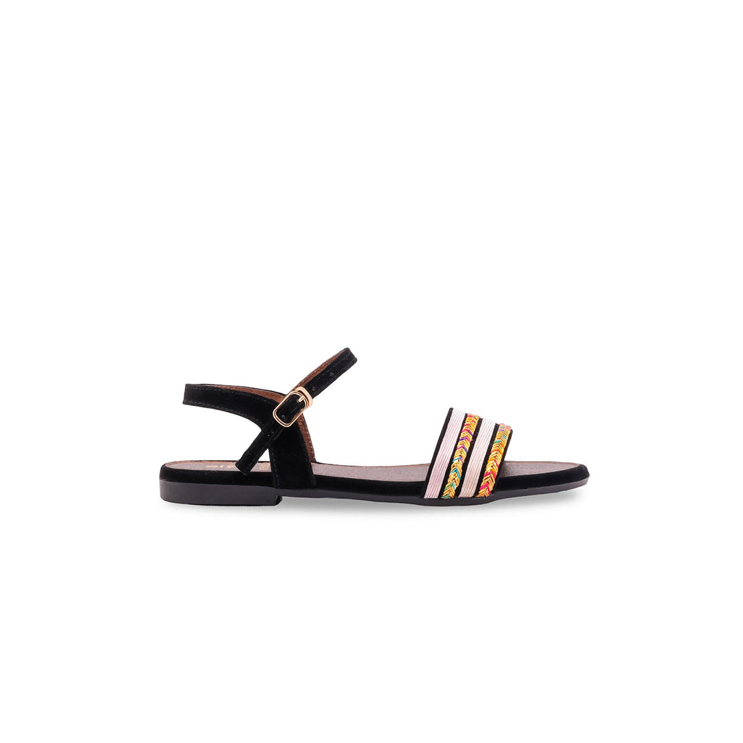 Girls Black Formal Sandal KD5883