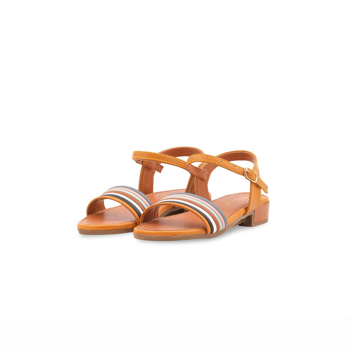 Girls Yellow Casual Sandal KD5897