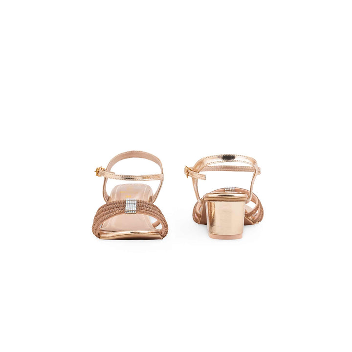 Girls Golden Fancy Sandal KD5903