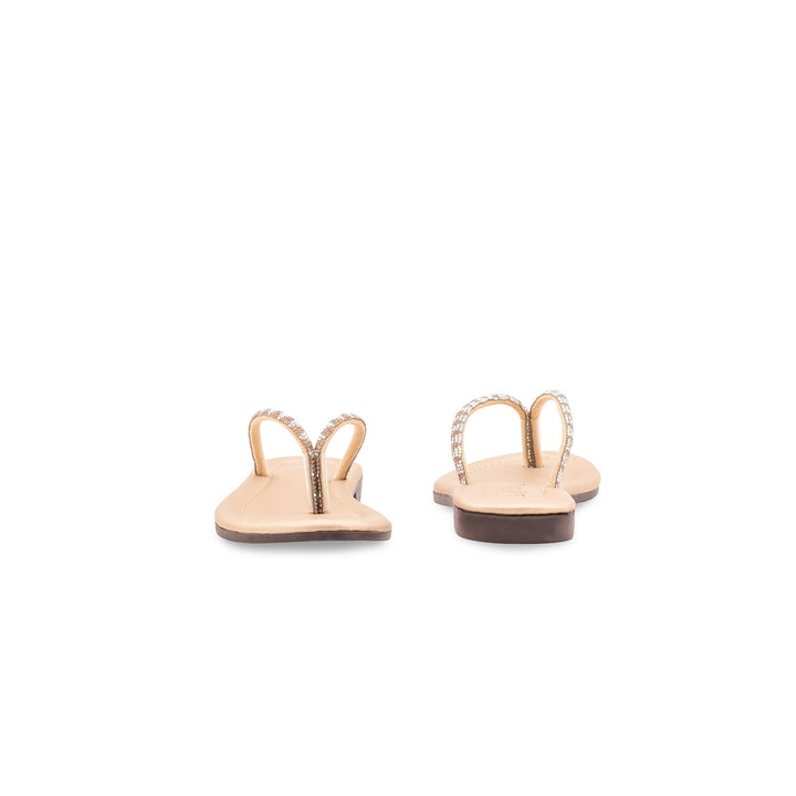 Girls Golden Fancy Slipper KD5911