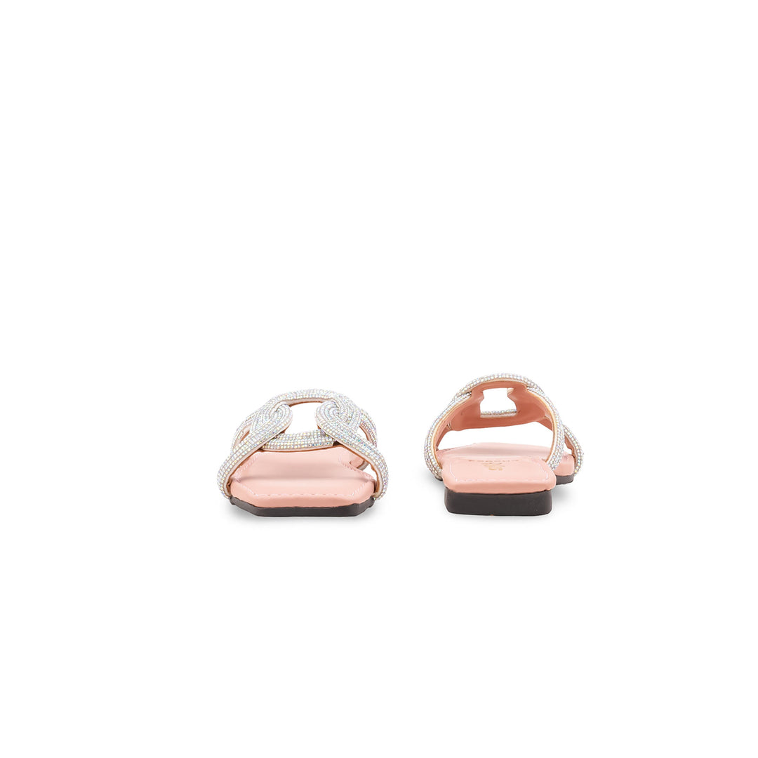 Girls Pink Fancy Slipper KD5954