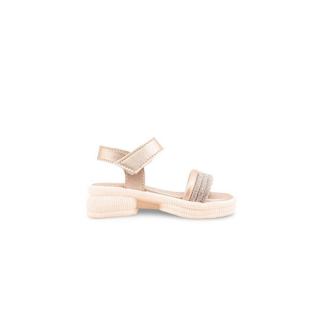 Girls Golden Fancy Sandal KD5961