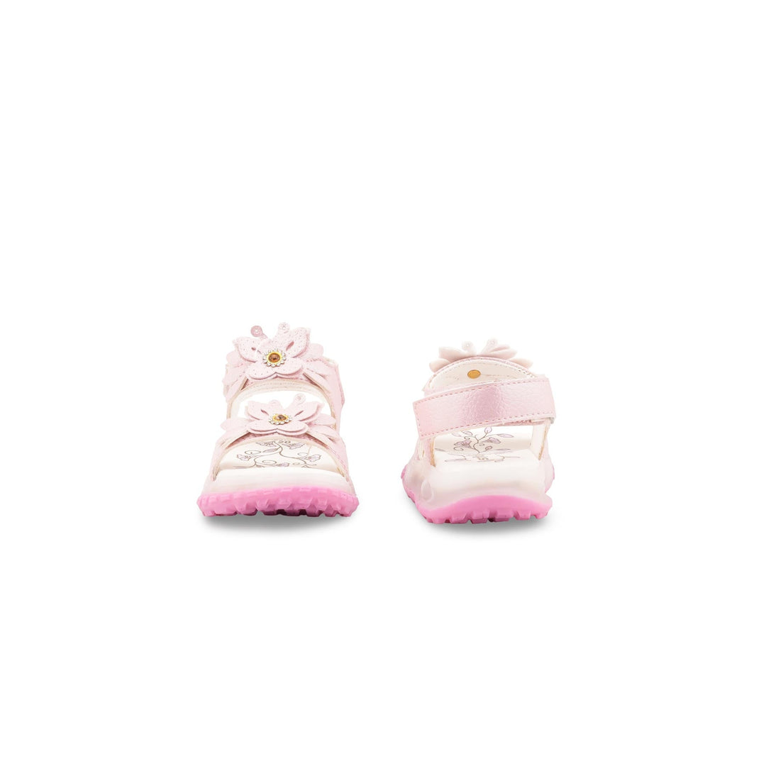 Girls Pink Formal Sandal KD5964