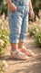 Girls Peach Formal Sandal KD5964