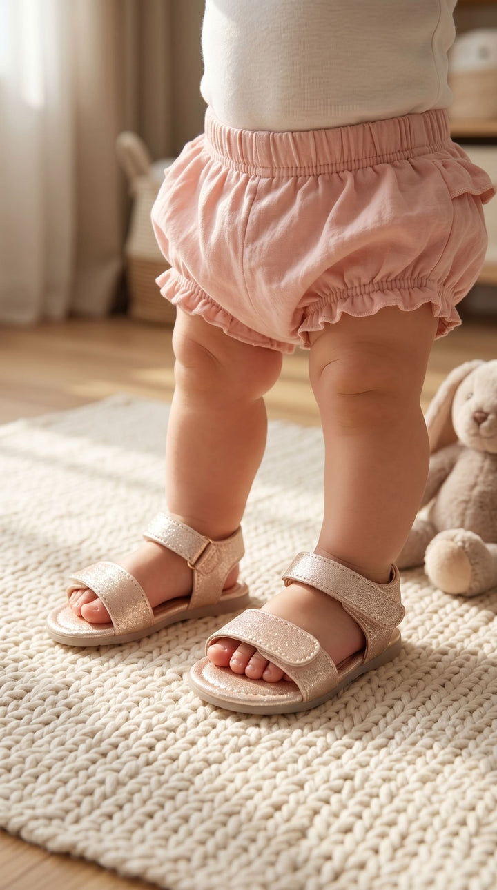 Babies Golden Casual Sandal KD5977