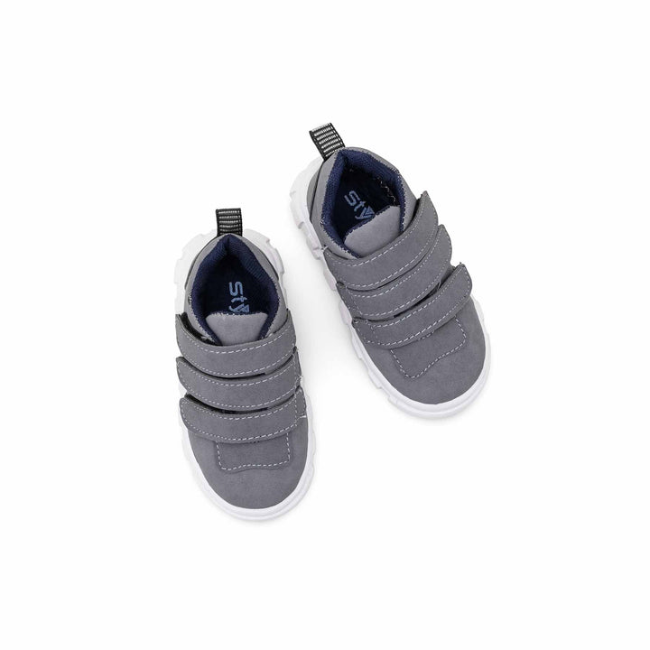 Boys Grey Casual Jogger KD8087