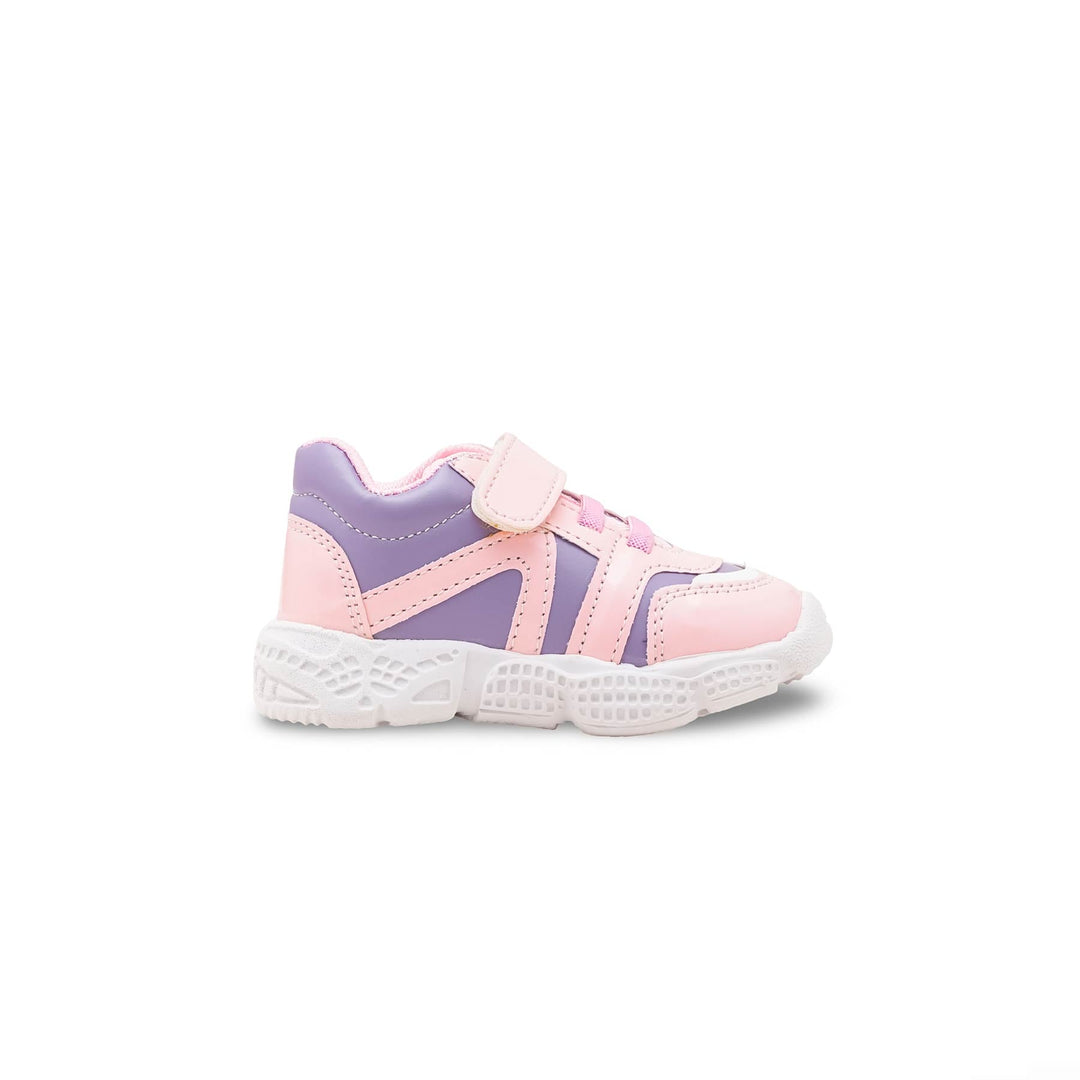 Girls Purple Casual Jogger KD8089