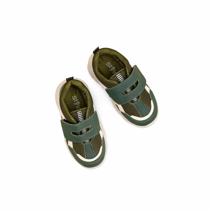 Boys Green Boys Casual Jogger KD8090