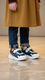 Girls Navy Casual Jogger KD8092