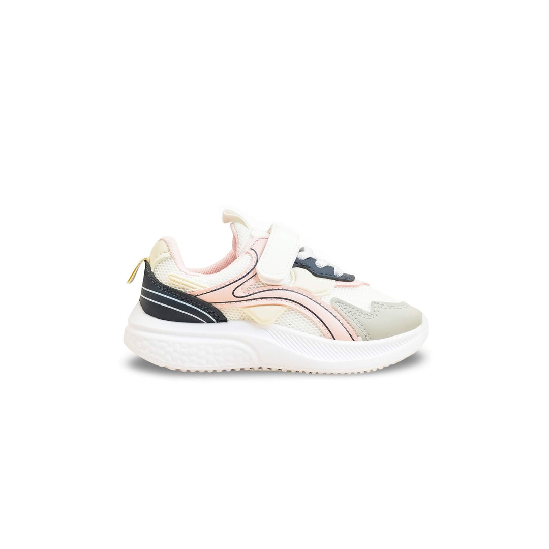 Girls Pink Casual Jogger KD8092
