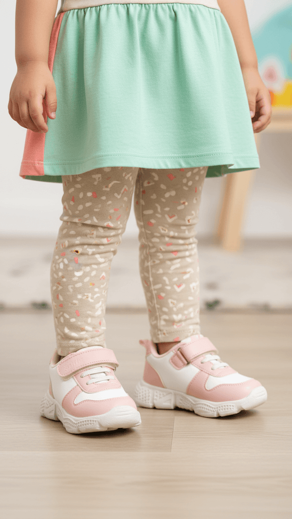 Girls Pink Casual Jogger KD8094