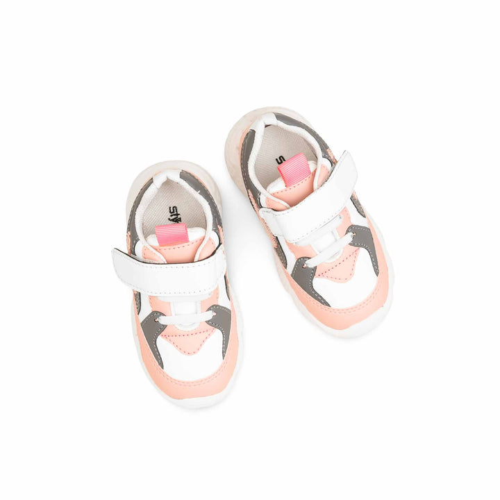 Girls Pink Casual Jogger KD8099