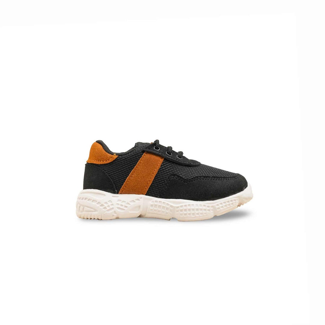 Boys Black Casual Jogger KD8104