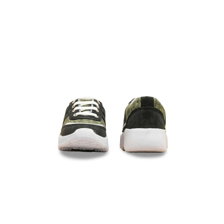 Girls Black Casual Jogger KD8108