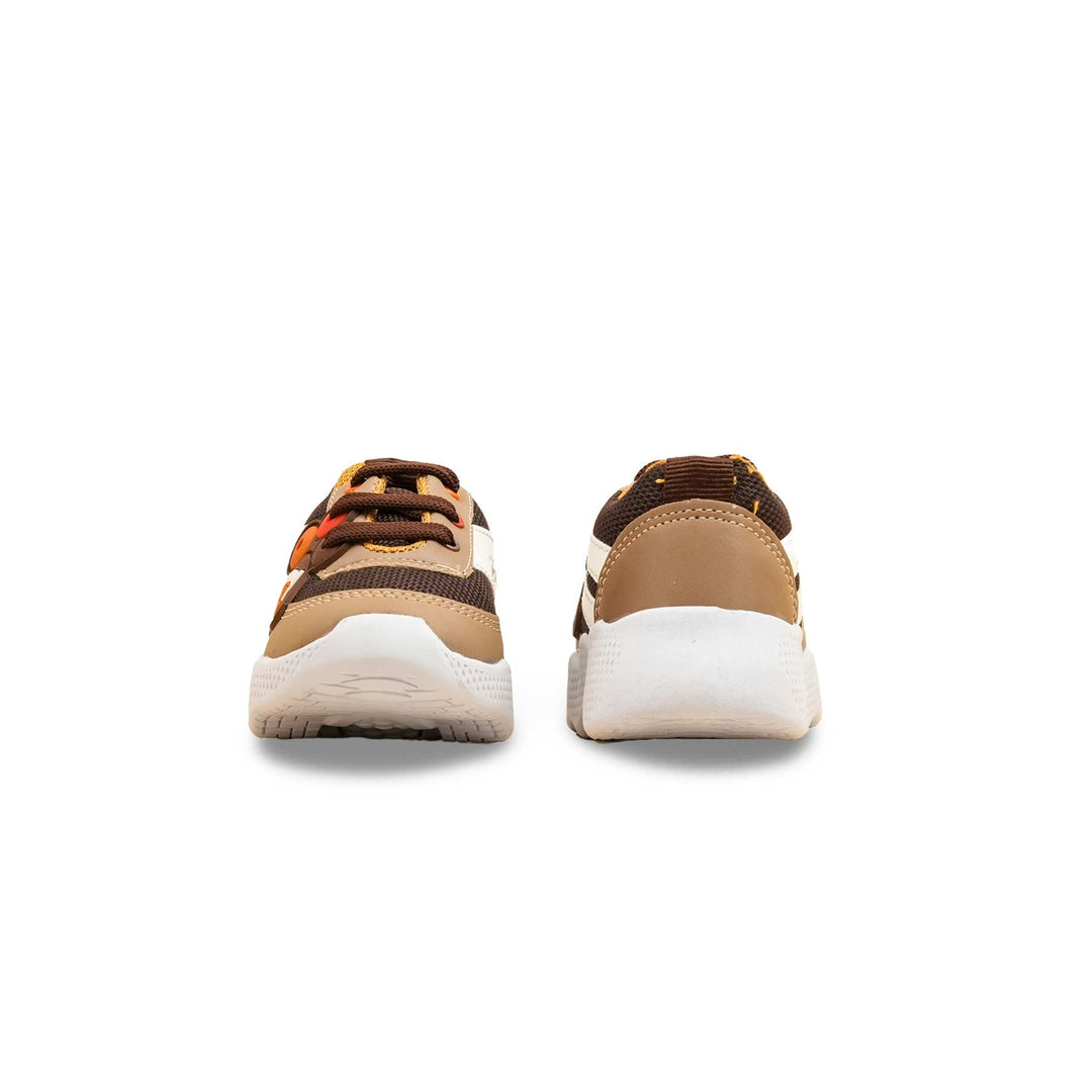 Boys Brown Casual Jogger KD8109