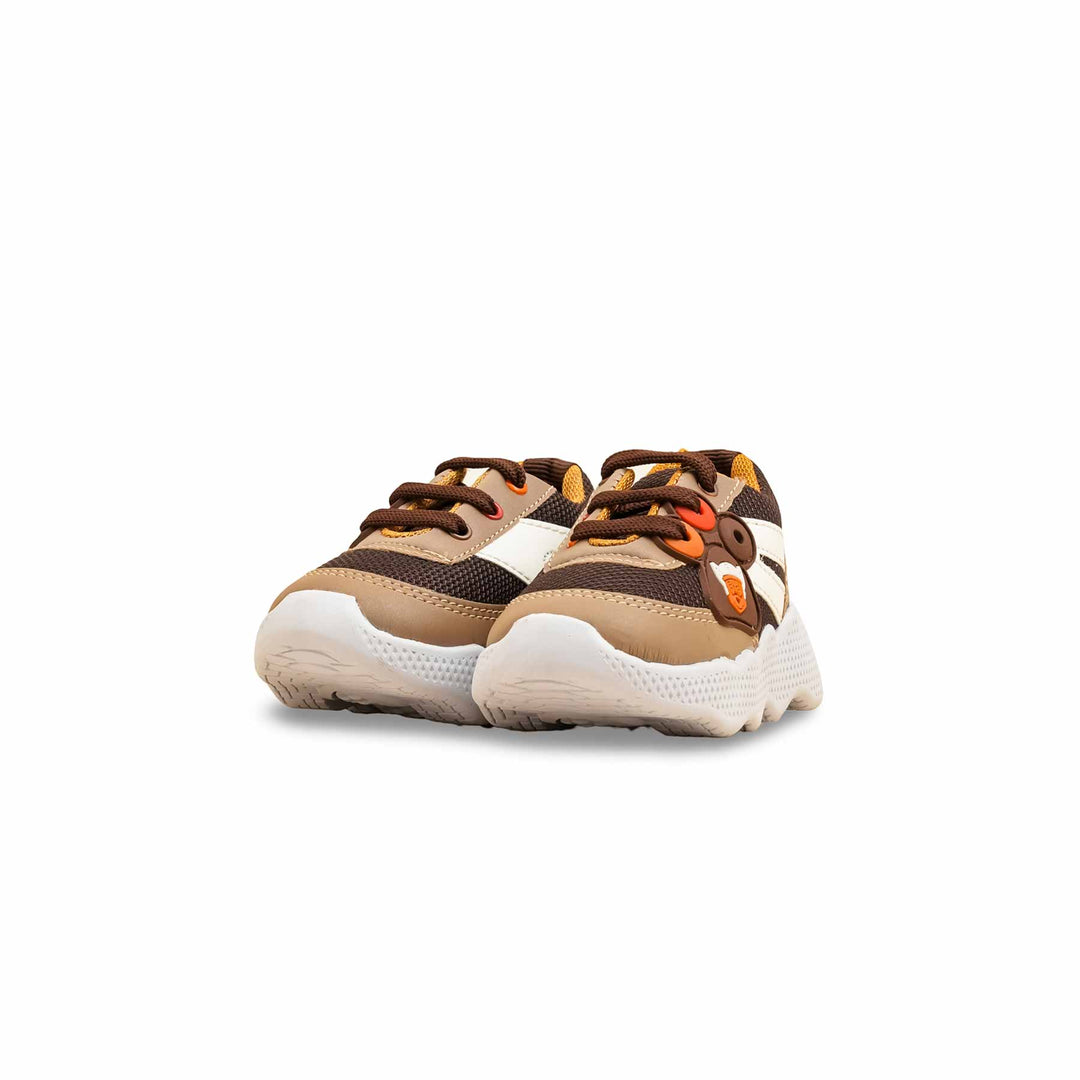 Boys Brown Casual Jogger KD8109