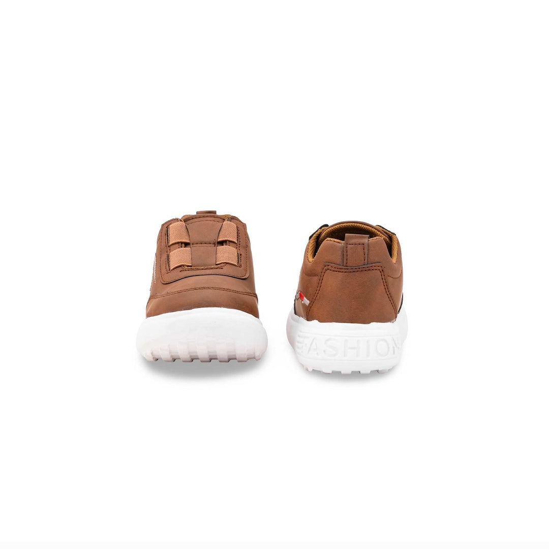Boys Brown Casual Jogger KD8111