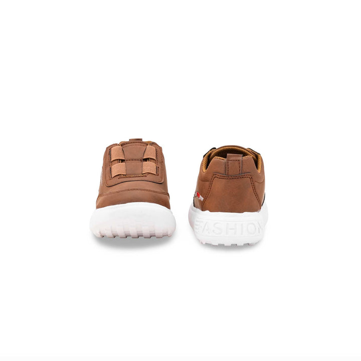 Boys Brown Casual Jogger KD8111