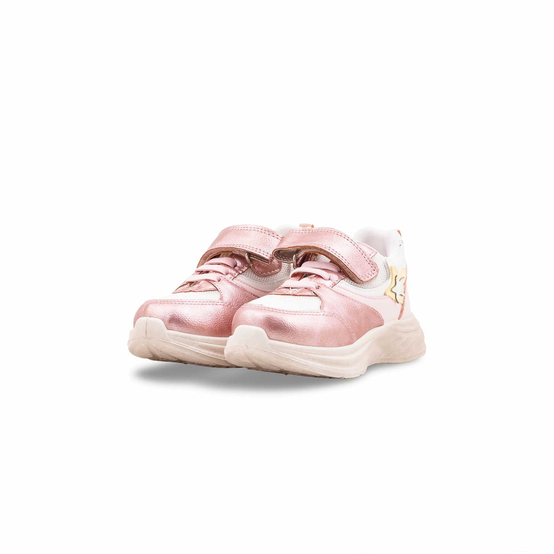 Girls Pink Casual Jogger KD8124