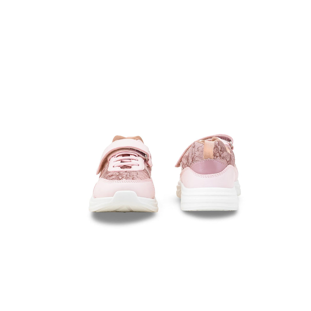 Girls Pink Casual Jogger KD8135