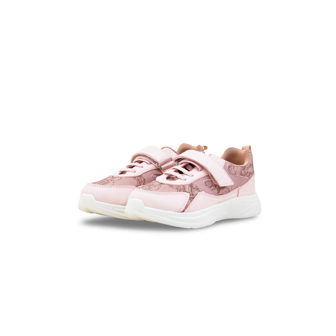 Girls Pink Casual Jogger KD8135