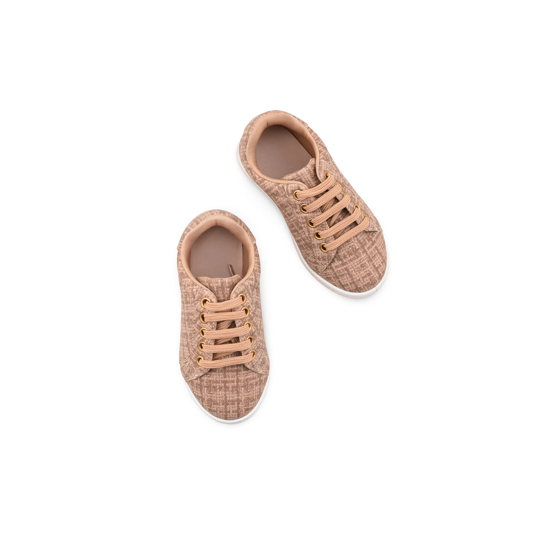 Girls Brown Casual Jogger KD8142