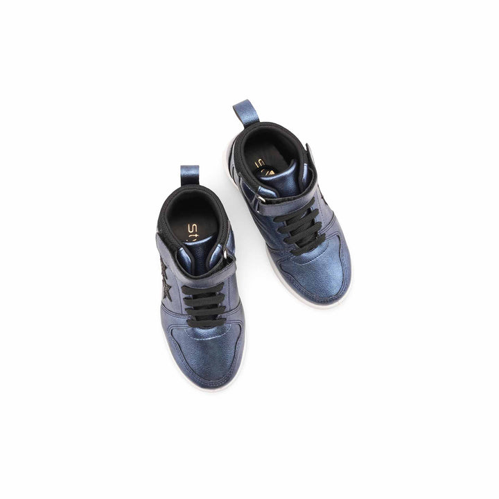 Girls Navy Casual Jogger KD8150