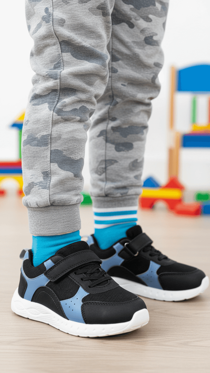 Boys Black Casual Jogger KD8153