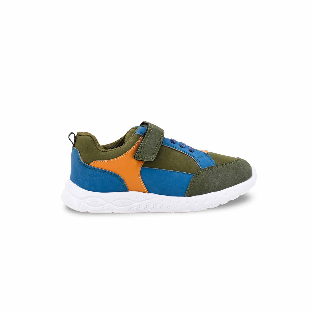 Boys Green Casual Jogger KD8155