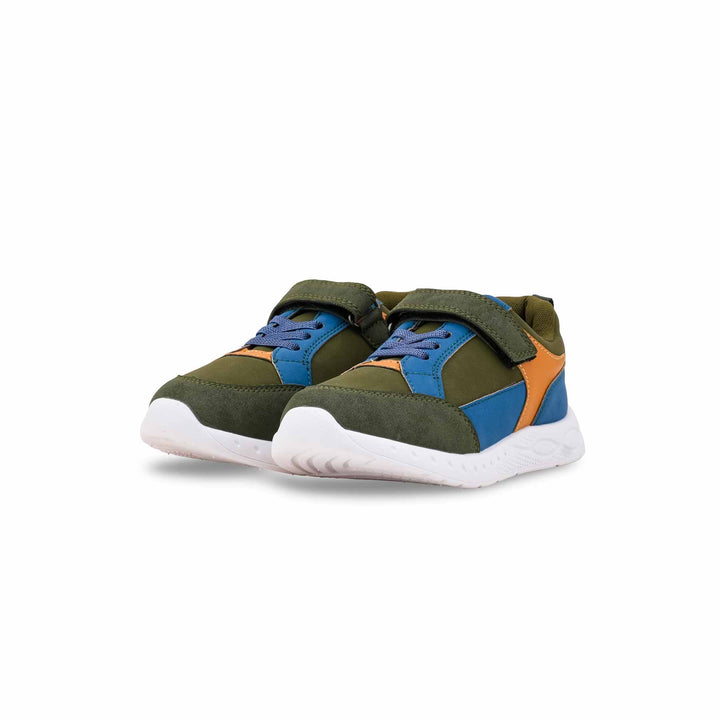 Boys Green Casual Jogger KD8155