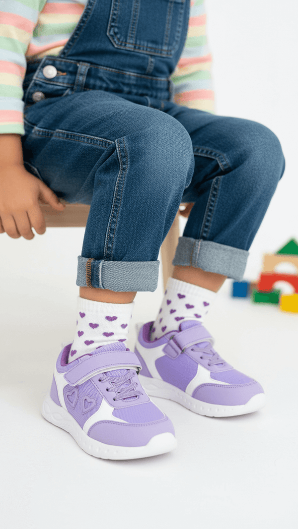 Girls Lilac Casual Jogger KD8158