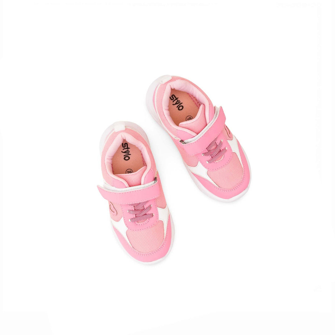 Girls Pink Casual Jogger KD8158