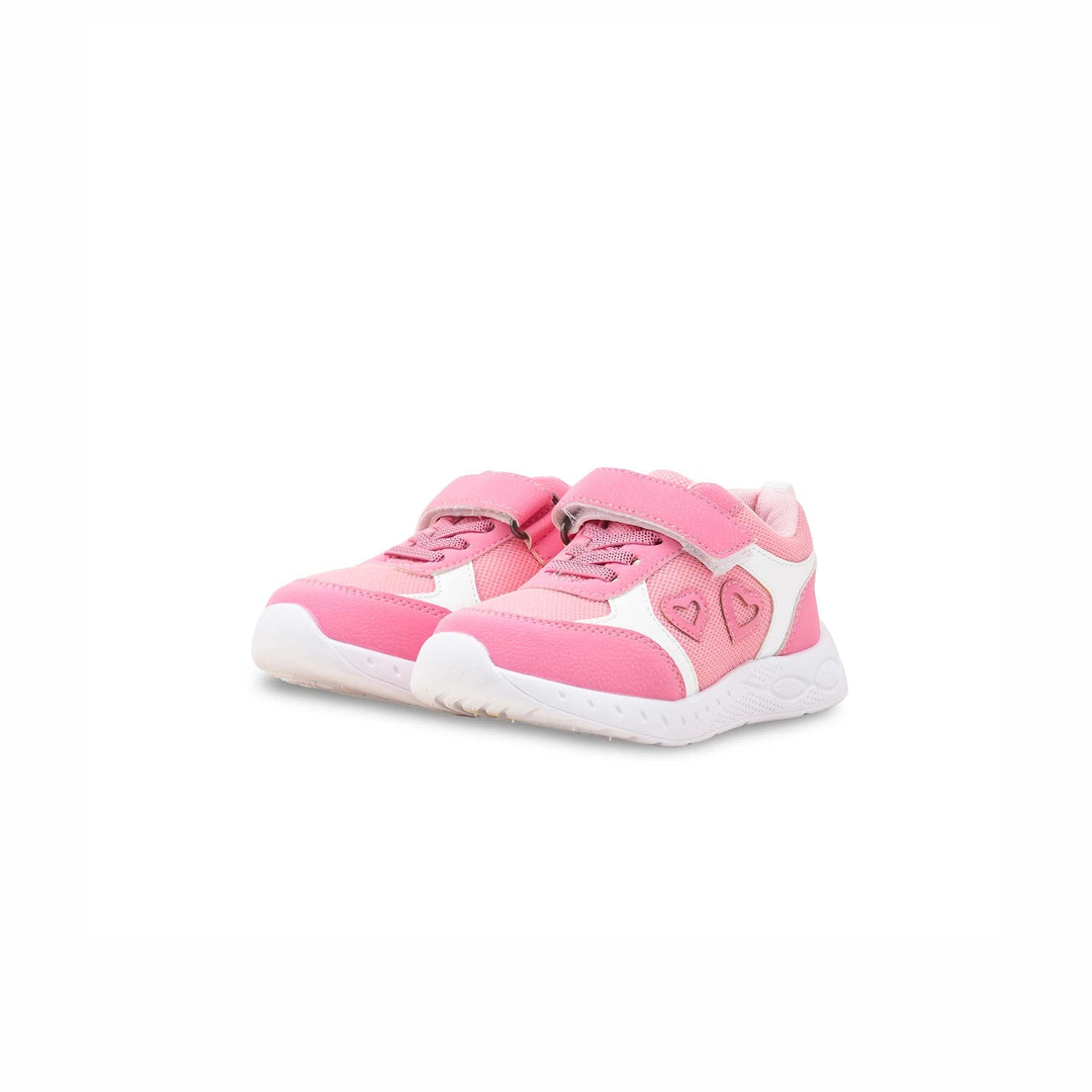 Girls Pink Casual Jogger KD8158